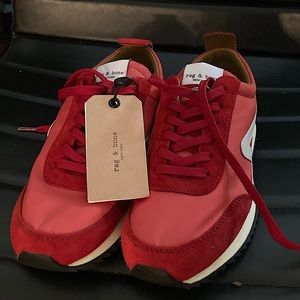 Rag & Bone Red Retro Sneakers